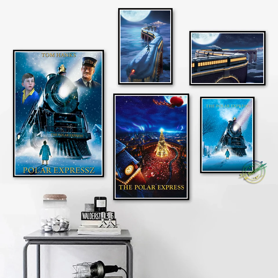 Home Decor Express - The Polar Express MoviePoster Wall Art