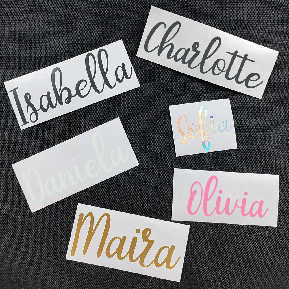 Home Decor Wall Stickers - 1PC Customizable Name Removable Sticker For