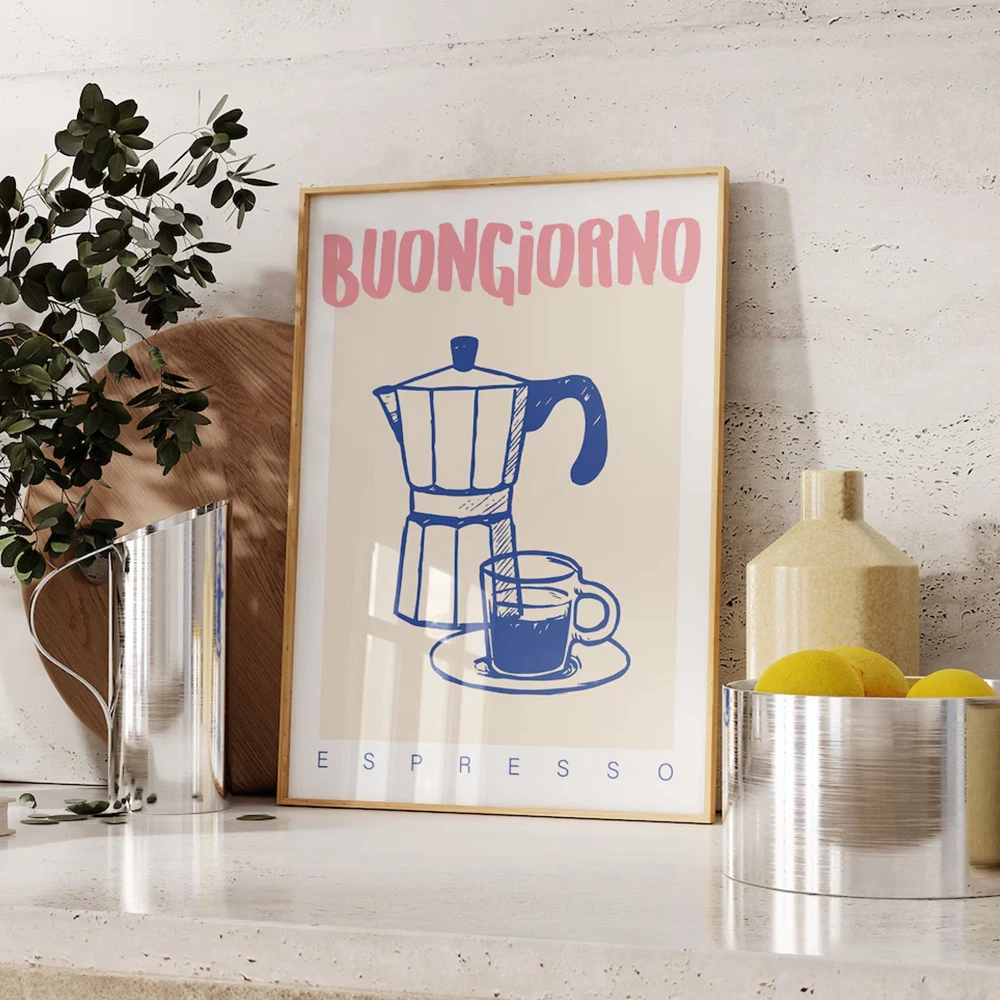 Home Decor Nz - Modern Coffee Espresso Wall Art Prints
