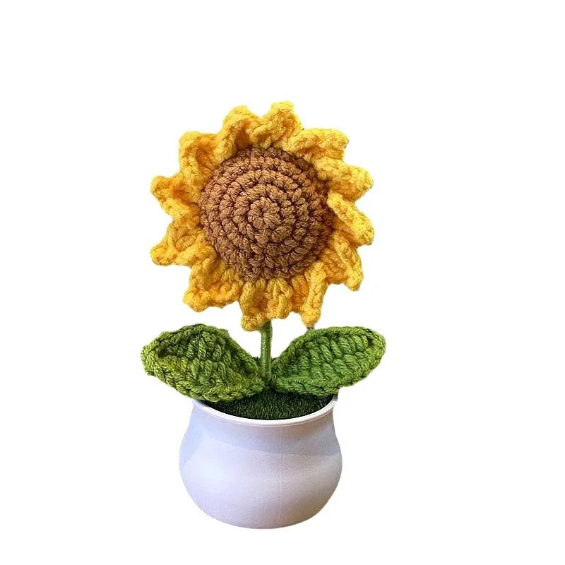 Yarn Home Decor - Finished Handmade Woven Lily of The
