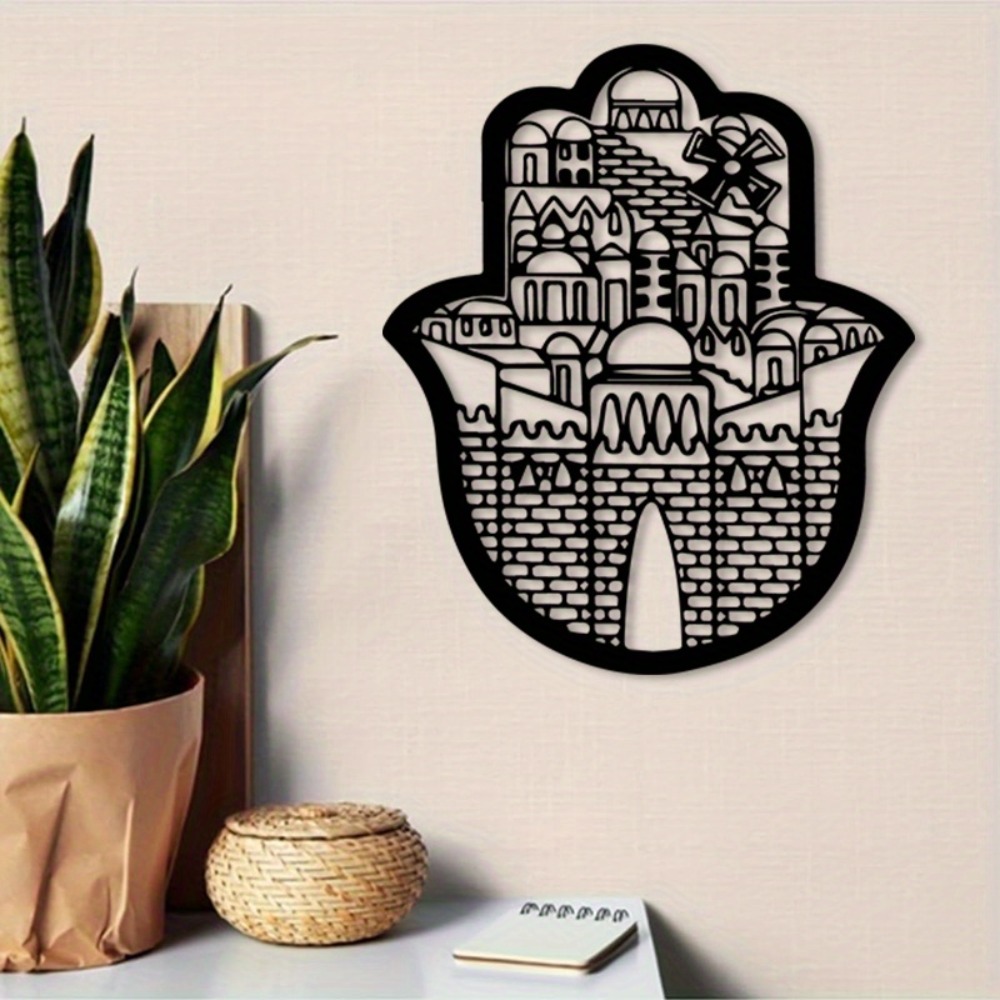Home Decor Rustic - CIFBUY Iron Wall Art Islamic Architecture