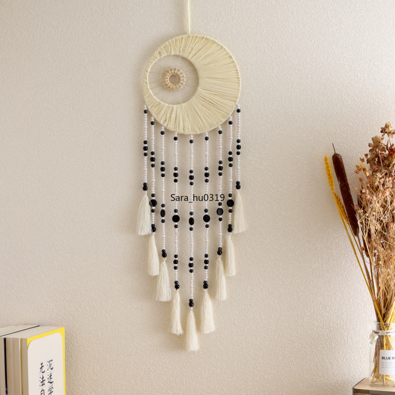Macrame Wall Hanging - Nordic Hollow Double Circle Macrame Dream