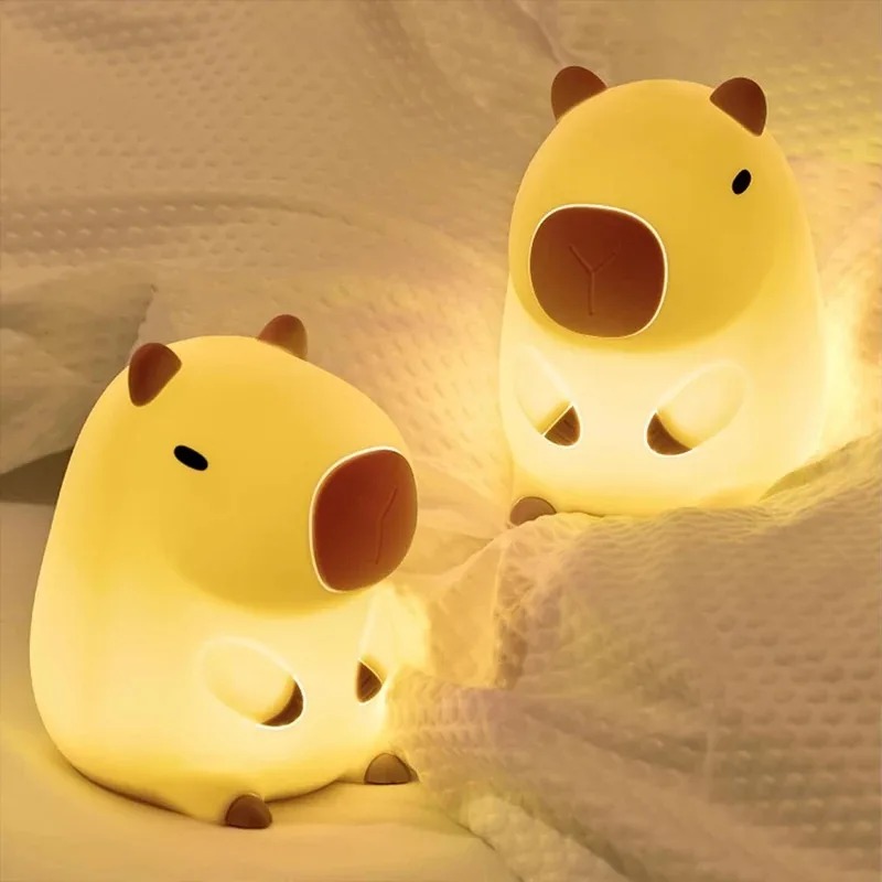 Home Decor On Sale - Cute Pet Capybara Night Light Cartoon