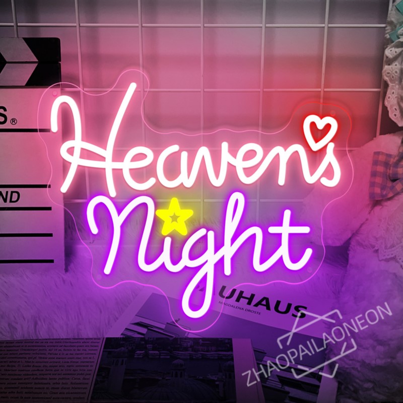 Home Decor Nearby - Heavens Night Neon Signs Game Room