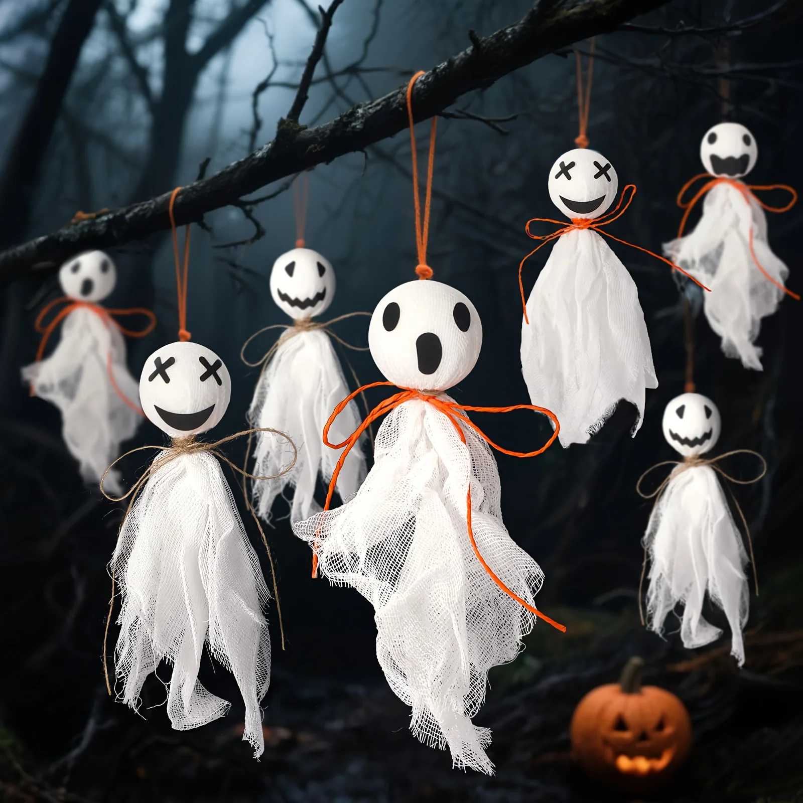 Home Decor Express - 6/12Pc Random Halloween Decorations for Home