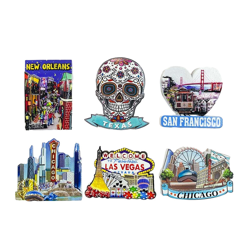 Home Decor Usa - USA Fridge Magnets Ornament Souvenir America