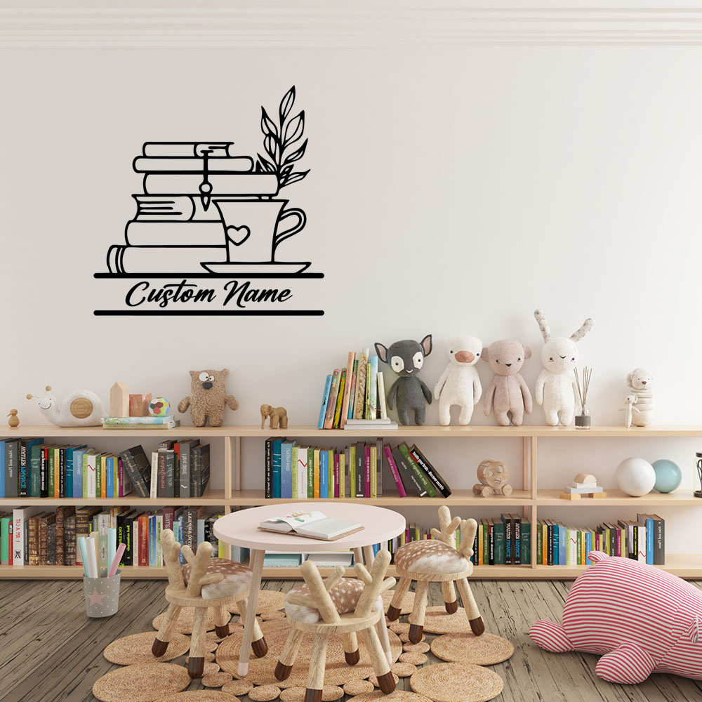 Home Decor Wall Stickers - 1PC Diy Book Customizable Text Family