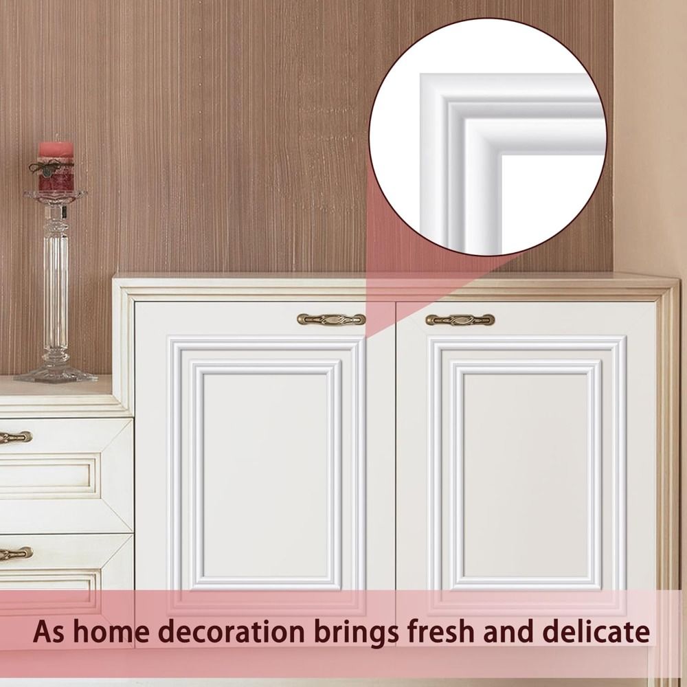 Home Decor Wall Molding - Self-Adhesive Wall Decoration Molding Trim 3D