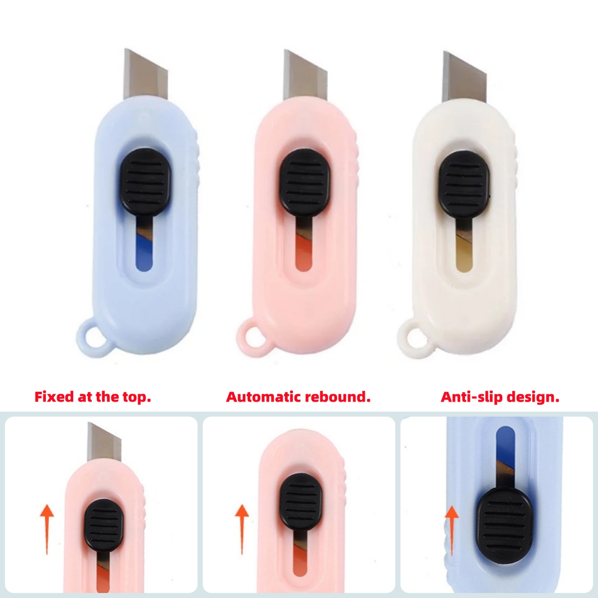 Home Decor Express - Oval Mini Portable Utility Knife Household