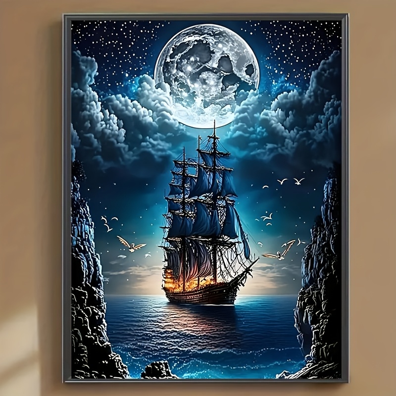 Home Decor Under 500 - 500/1000/1200/2000PCS Puzzles for Adults, Ocean Cruise