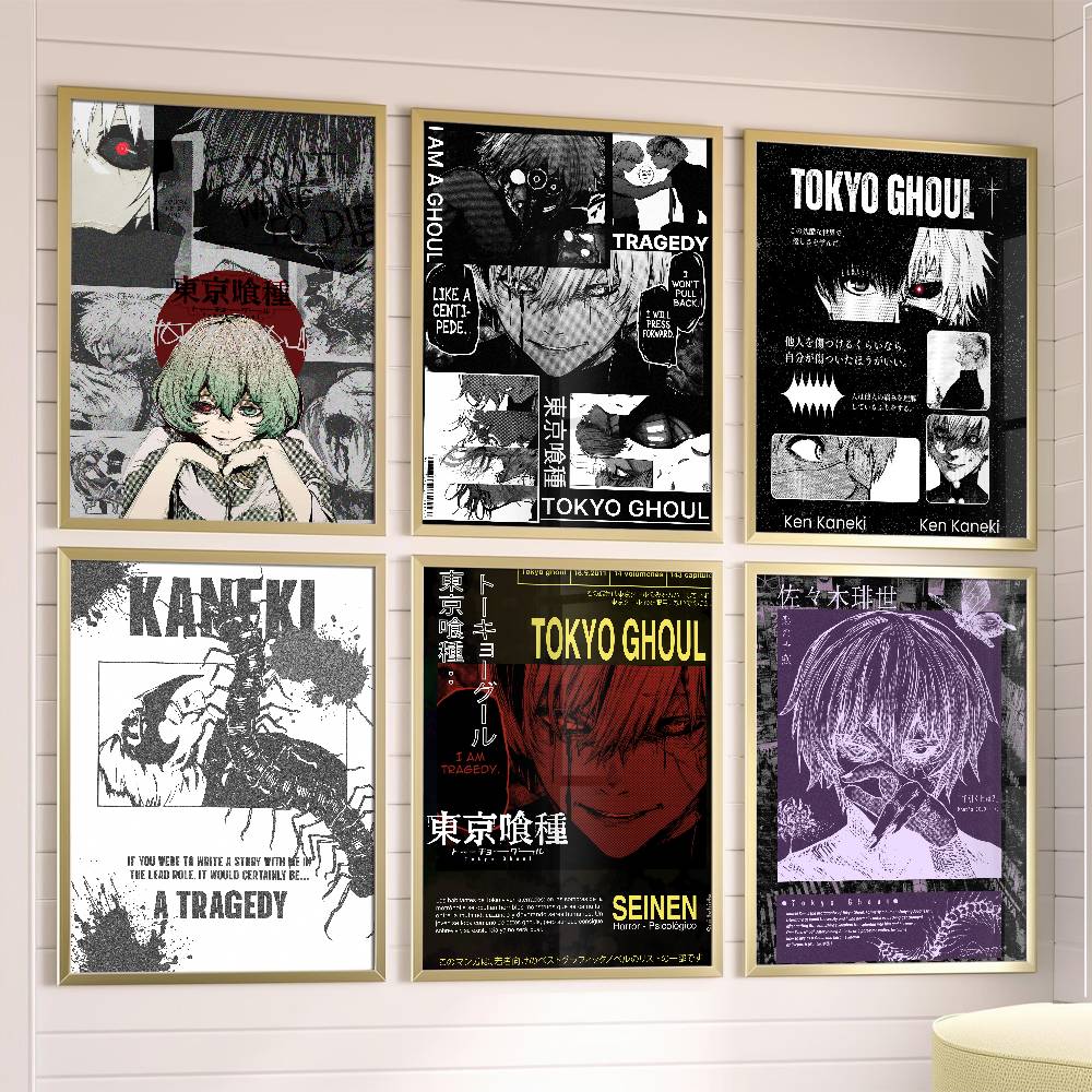 Anime Tokyo Ghoul Poster Canva - Home Decor Tokyo ulasan dan harga