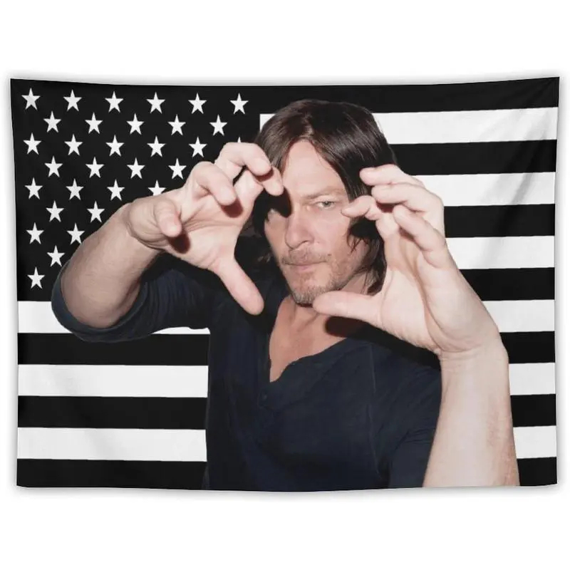 VIKAMA Daryl Dixon USA Flag Ta - Home Decor Usa ulasan dan harga