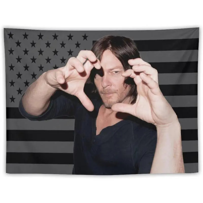 VIKAMA Daryl Dixon USA Flag Ta - Home Decor Usa ulasan dan harga