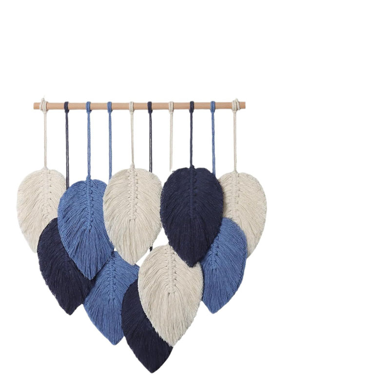 Bohemian Macramé Leaf Wall Han - Macrame Wall Hanging ulasan dan harga