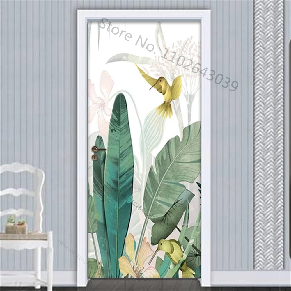 Self adhesive Plantain Green L - Home Decor On Sale ulasan dan harga