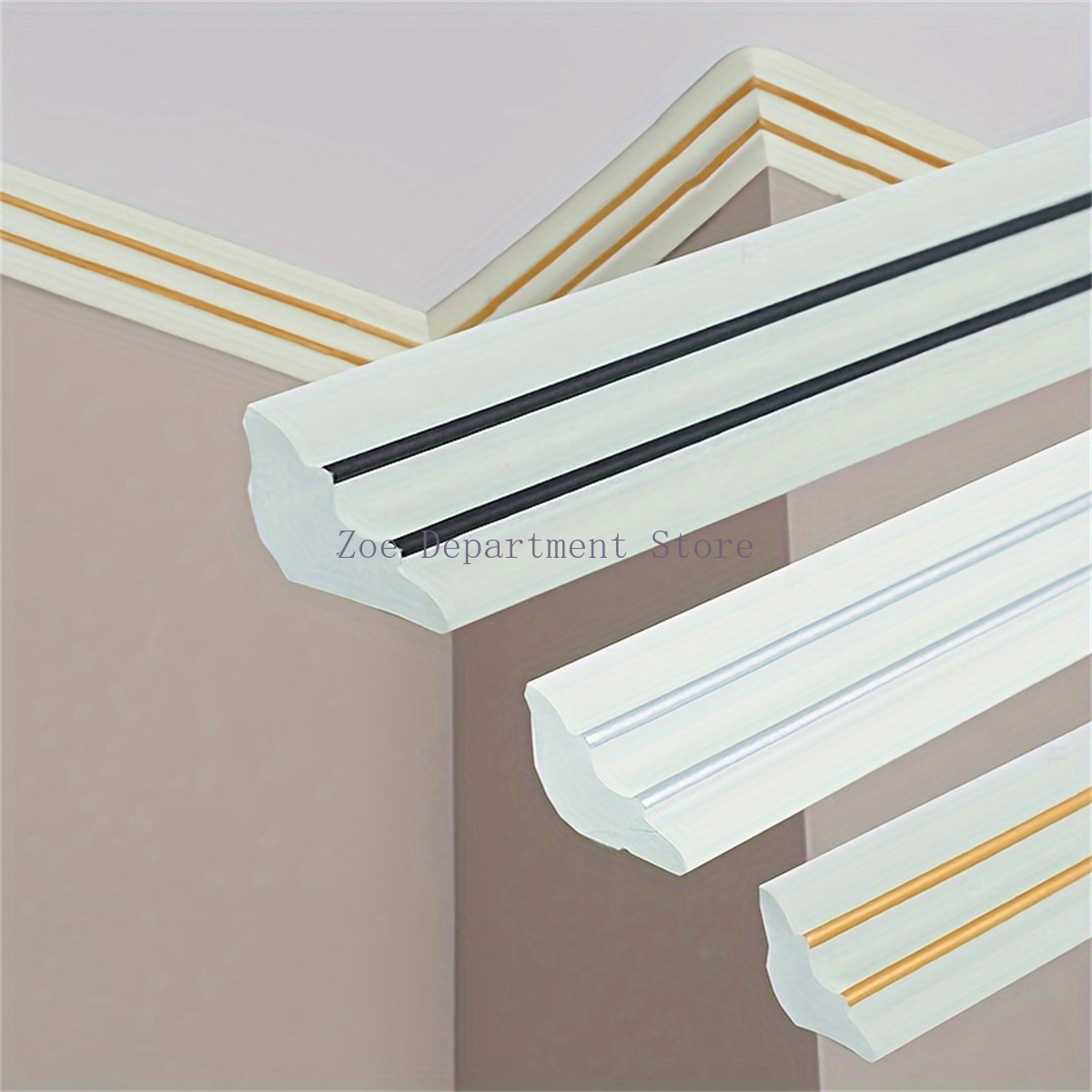 5M Self-Adhesive Ceiling Corne - Home Decor Wall Molding ulasan dan harga