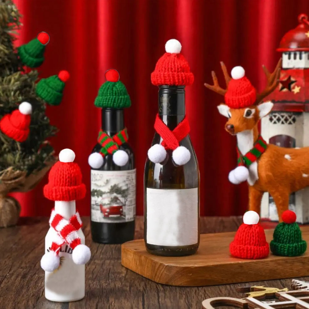 10Pcs 3.5x5cm Mini Christmas K - Yarn Home Decor ulasan dan harga