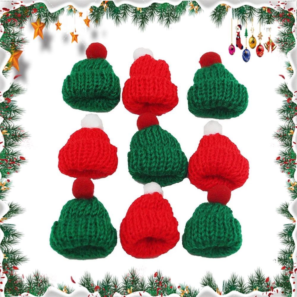 10Pcs 3.5x5cm Mini Christmas K - Yarn Home Decor ulasan dan harga