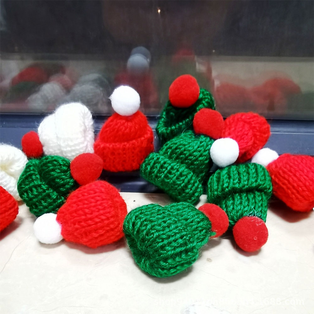 10Pcs 3.5x5cm Mini Christmas K - Yarn Home Decor ulasan dan harga