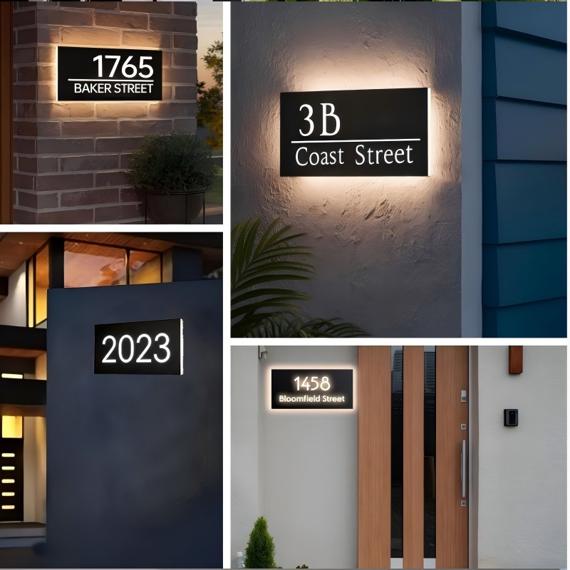 Custom LED Light Guide Door Pl - Home Decor Nearby ulasan dan harga