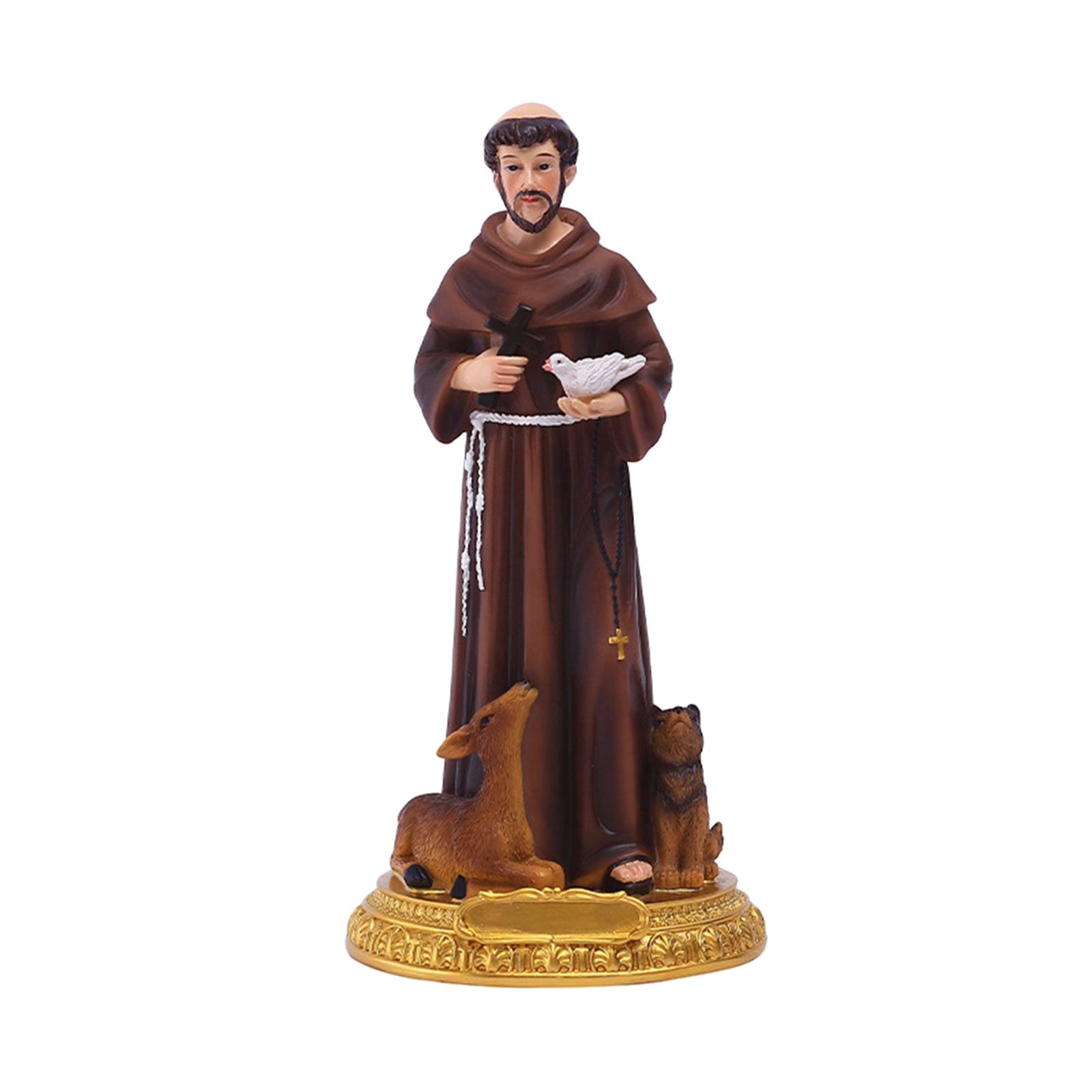 Saint Francis of Assisi Statue - Home Decor On Sale ulasan dan harga