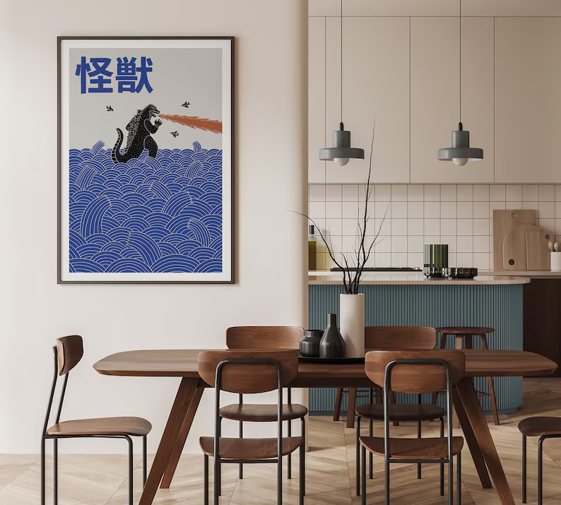 Japanese Contemporary Tokyo Ar - Home Decor Tokyo ulasan dan harga