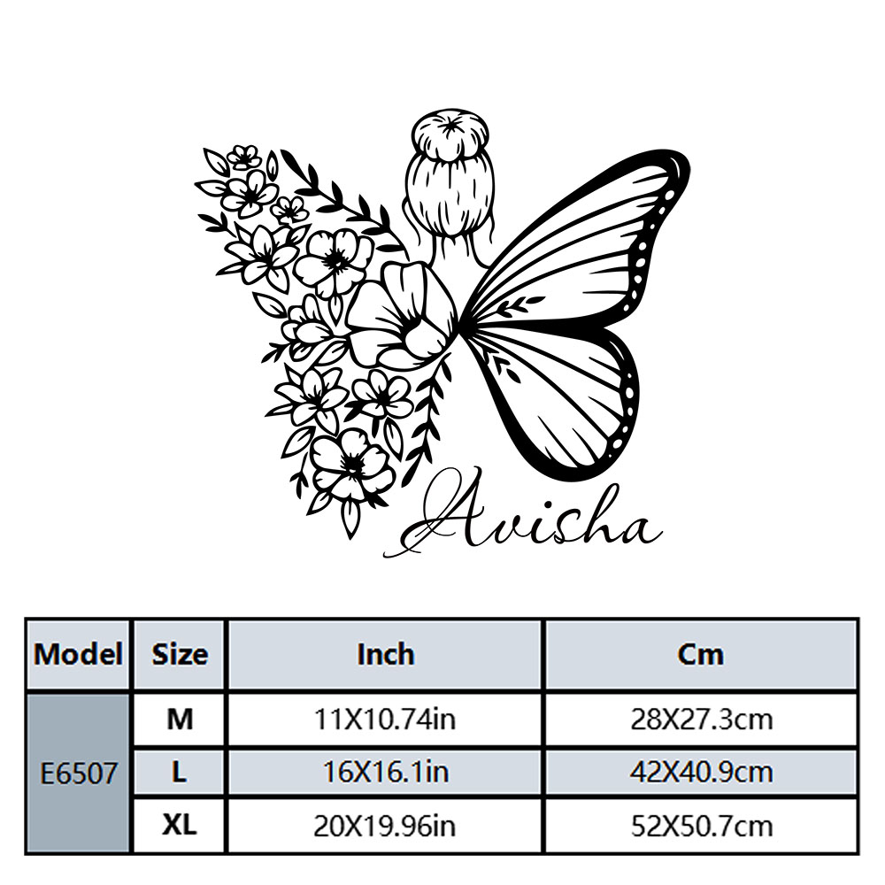 1PC NEW Butterfly Flower Fairy - Home Decor Wall Stickers ulasan dan harga