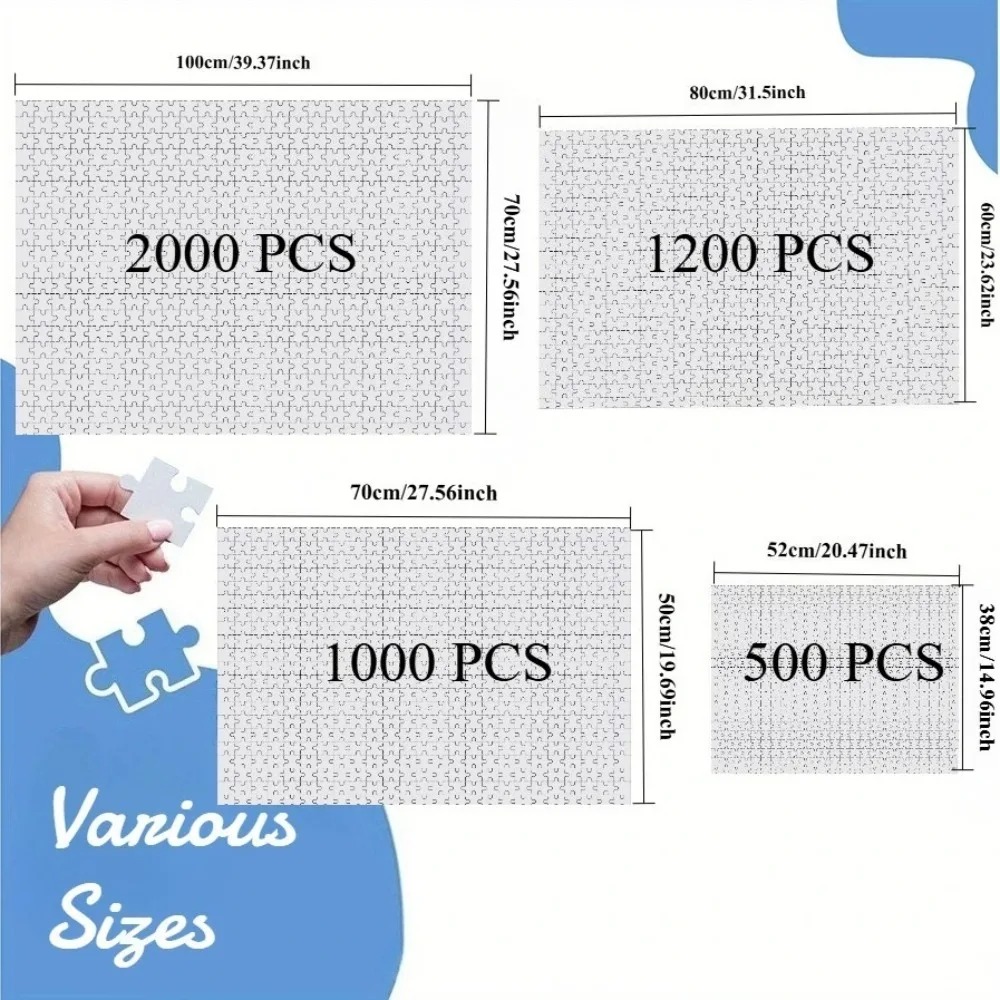 500/1000/1200/2000PCS Puzzles  - Home Decor Under 500 ulasan dan harga