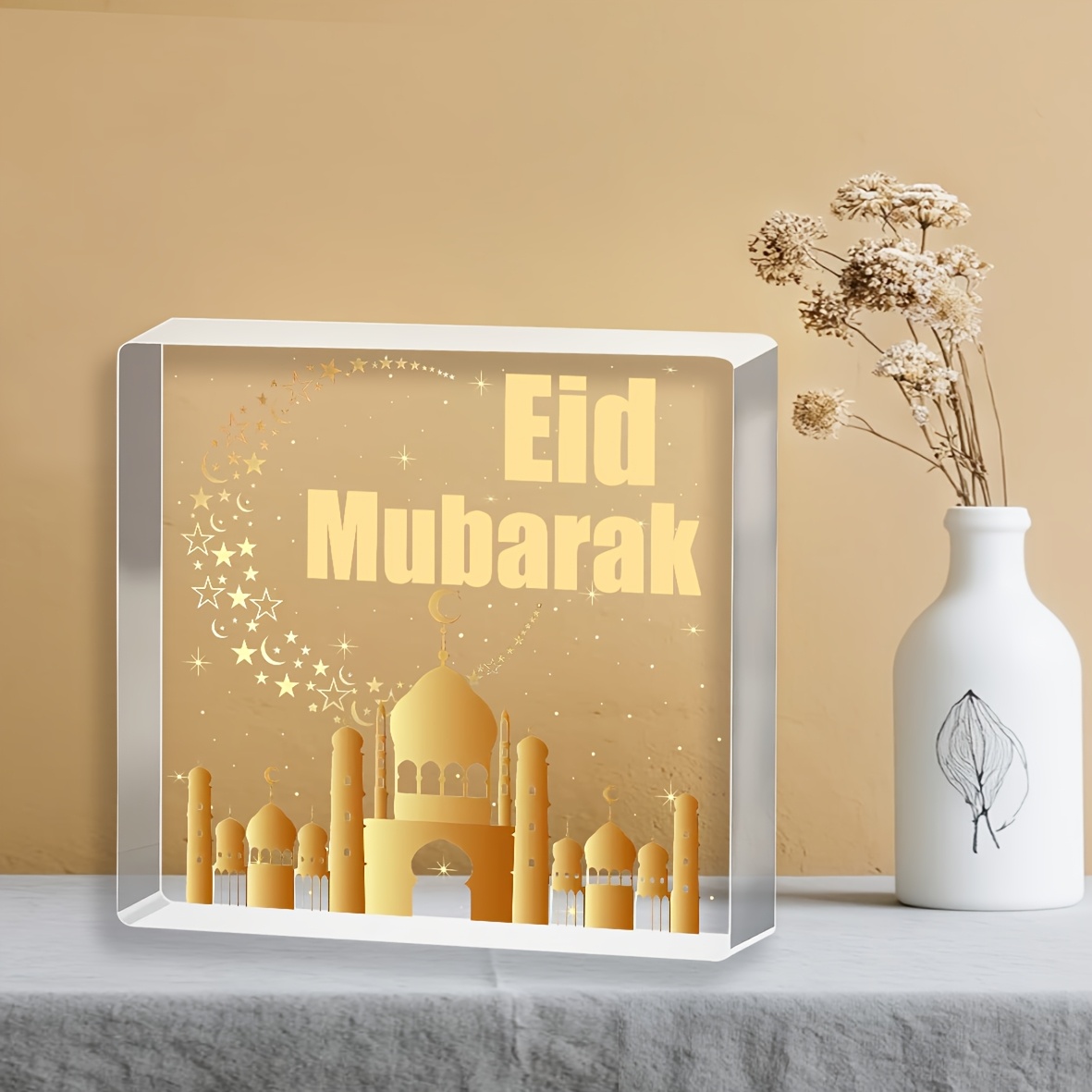 Ramadan Acrylic Decor 2D Art - - Home Decor Ramadan ulasan dan harga