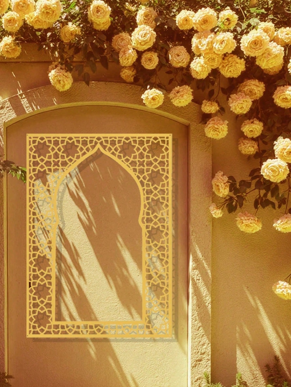 Islamic Metal Wall Art Home De - Home Decor Ramadan ulasan dan harga