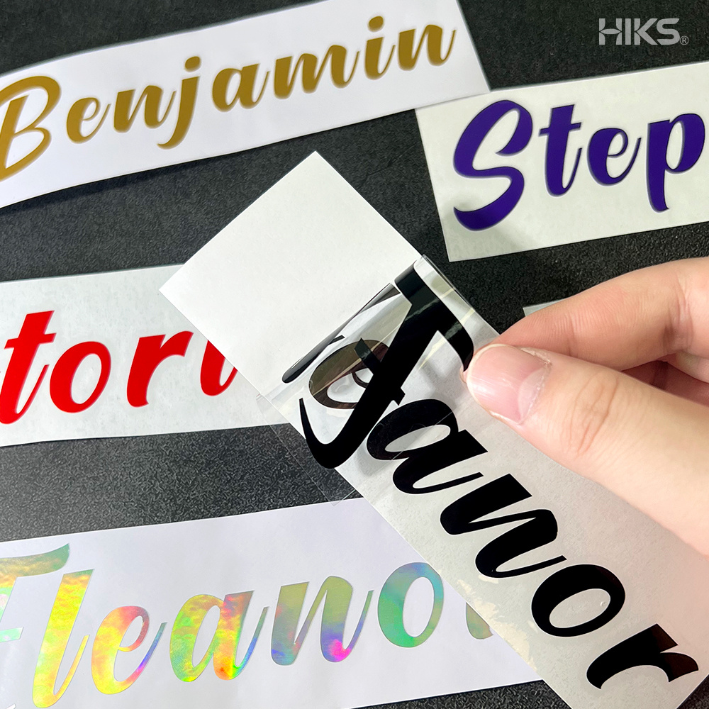 3PCS Custom Name Stickers Pers - Home Decor Quotes ulasan dan harga