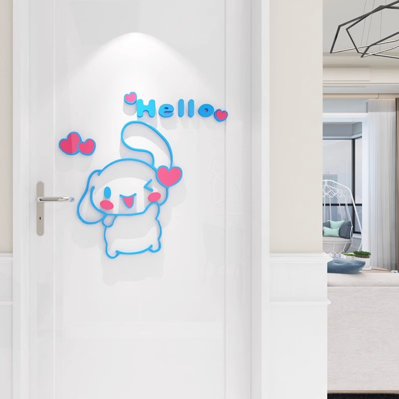 Sanrio Cinnamoroll 3D Acrylic  - Home Decor Rustic ulasan dan harga