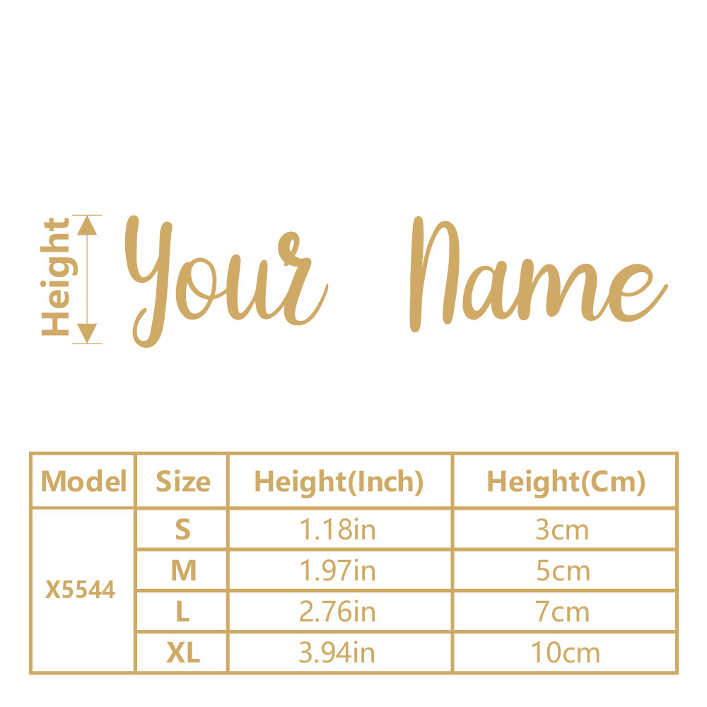 1PC Customizable Name Removabl - Home Decor Wall Stickers ulasan dan harga