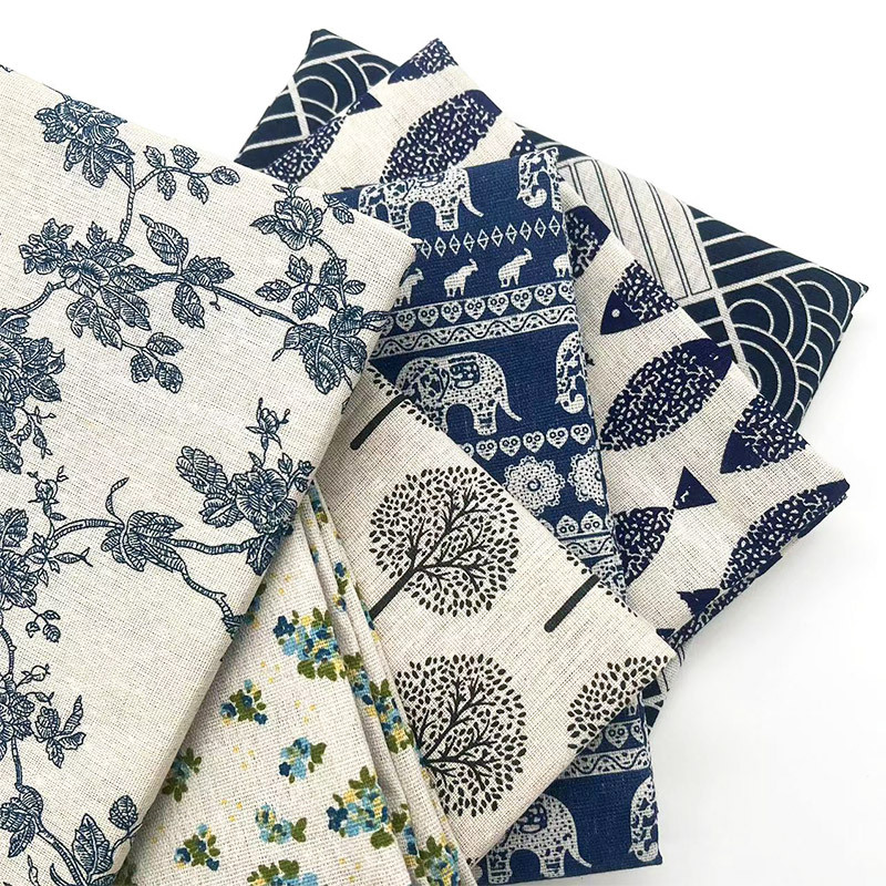 Retro Boho Floral Cotton Linen - Home Decor Com ulasan dan harga