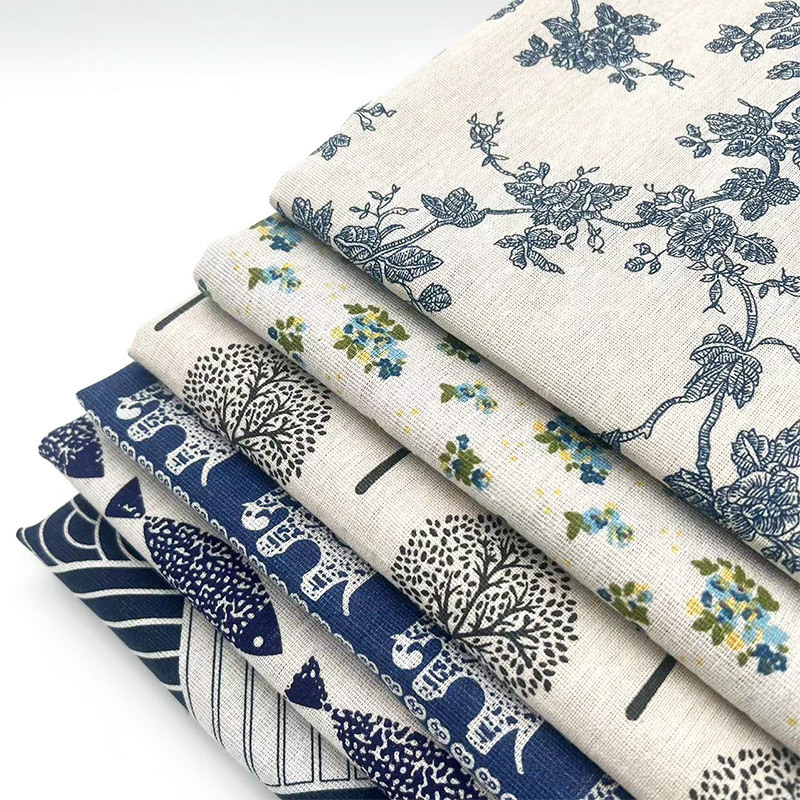 Retro Boho Floral Cotton Linen - Home Decor Com ulasan dan harga