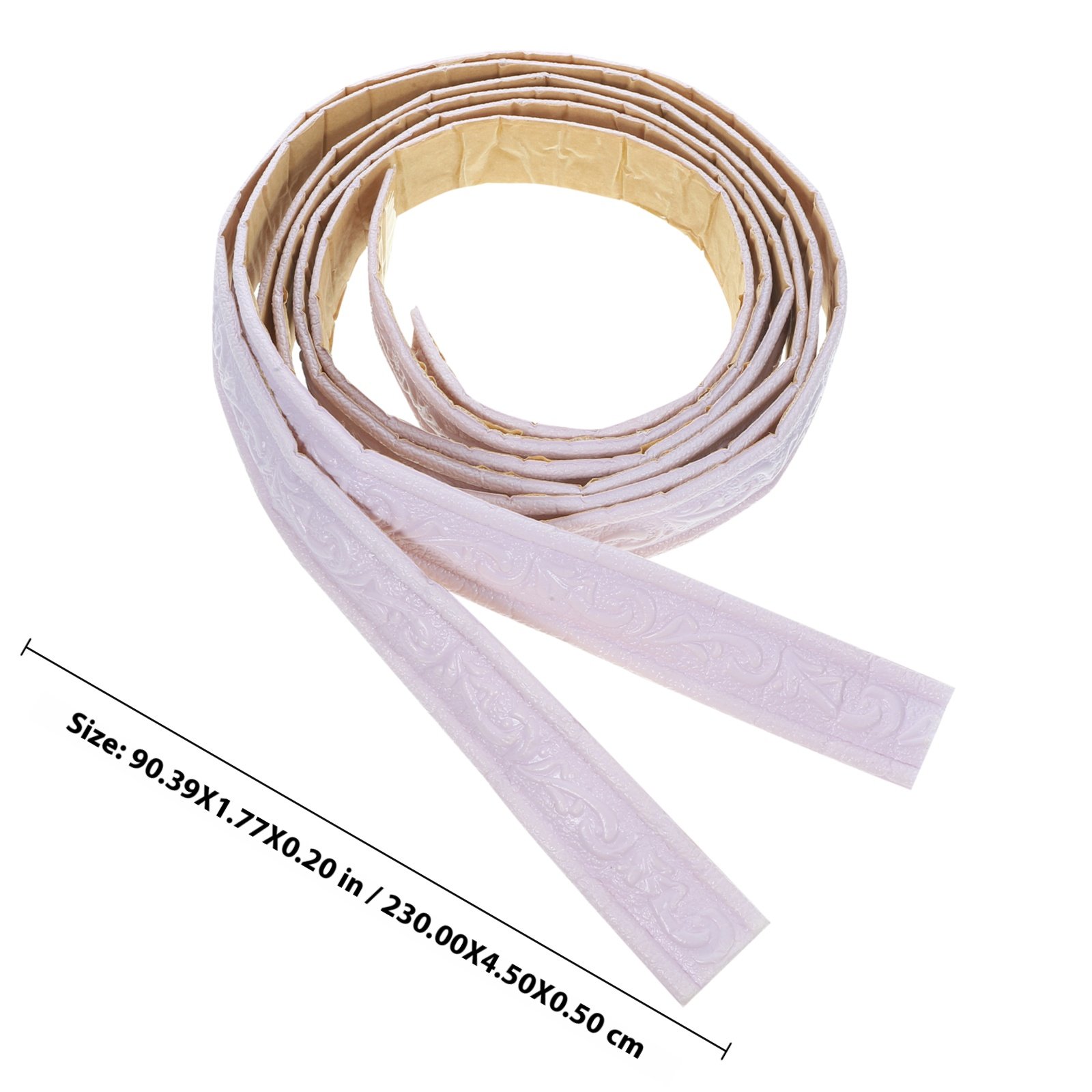 2 Rolls Molding Trim 4.5cm Sel - Home Decor Wall Molding ulasan dan harga