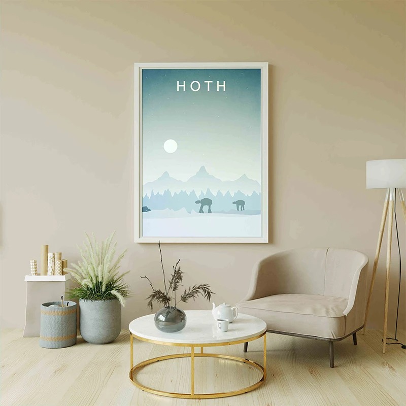Retro Planet Star Galaxy Abstr - Home Decor Nz ulasan dan harga