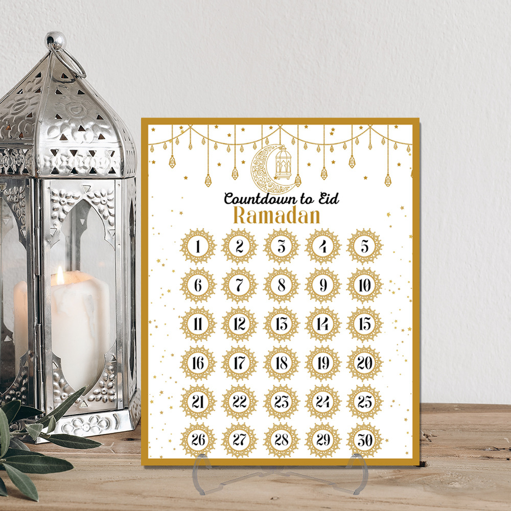 Ramadan Advent Countdown Calen - Home Decor Ramadan ulasan dan harga