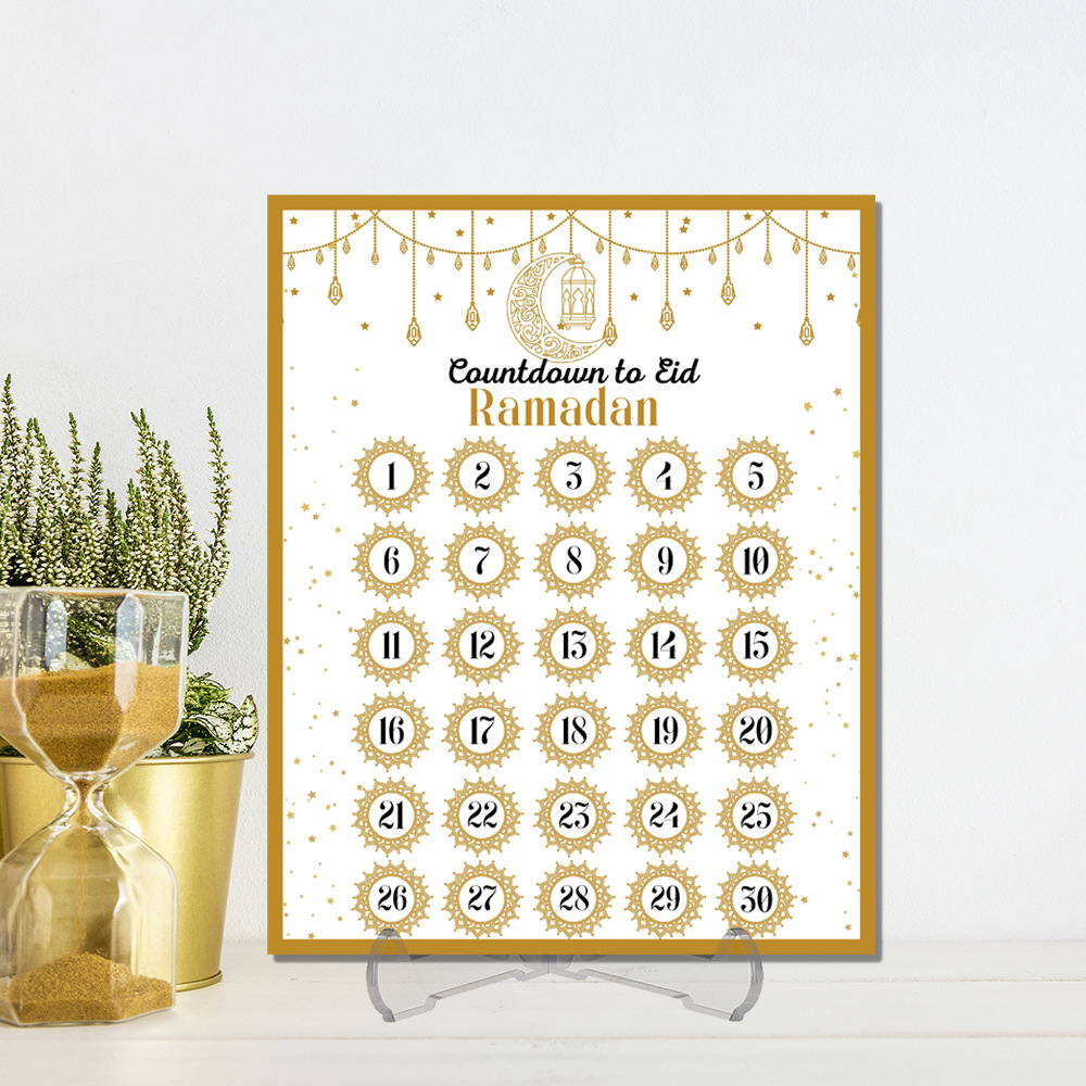 Ramadan Advent Countdown Calen - Home Decor Ramadan ulasan dan harga