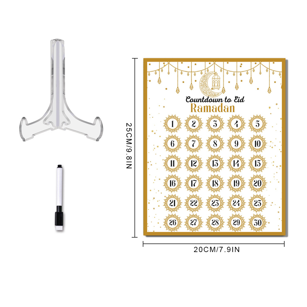 Ramadan Advent Countdown Calen - Home Decor Ramadan ulasan dan harga