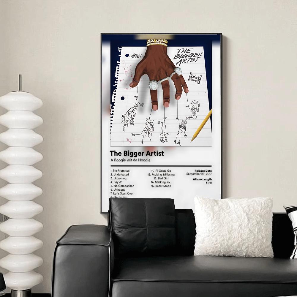 A B-Boogie Wit Da Hoodie Rappe - Home Decor Nz ulasan dan harga