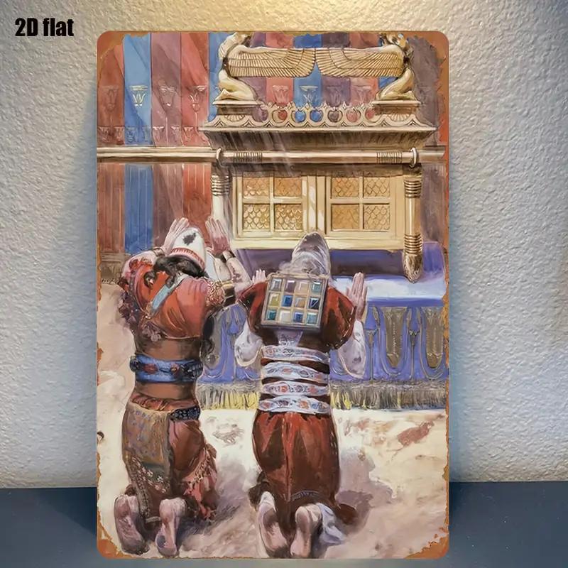 CIFBUY Rustic Biblical Scene M - Home Decor Rustic ulasan dan harga