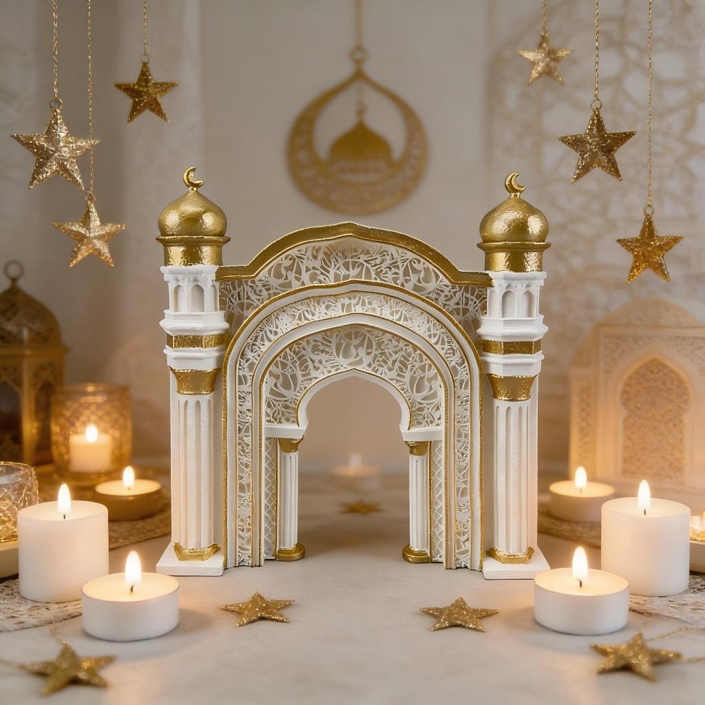 Islamic Ramadan Decor Mosque A - Home Decor Ramadan ulasan dan harga