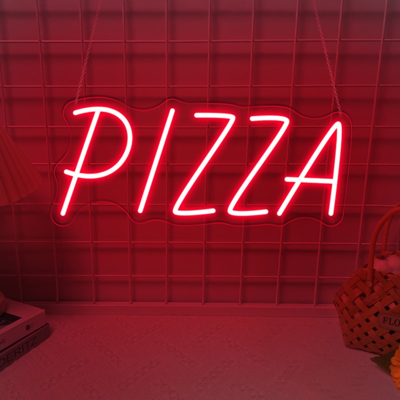 Pizza Neon Sign As Restaurant  - Home Decor Nearby ulasan dan harga