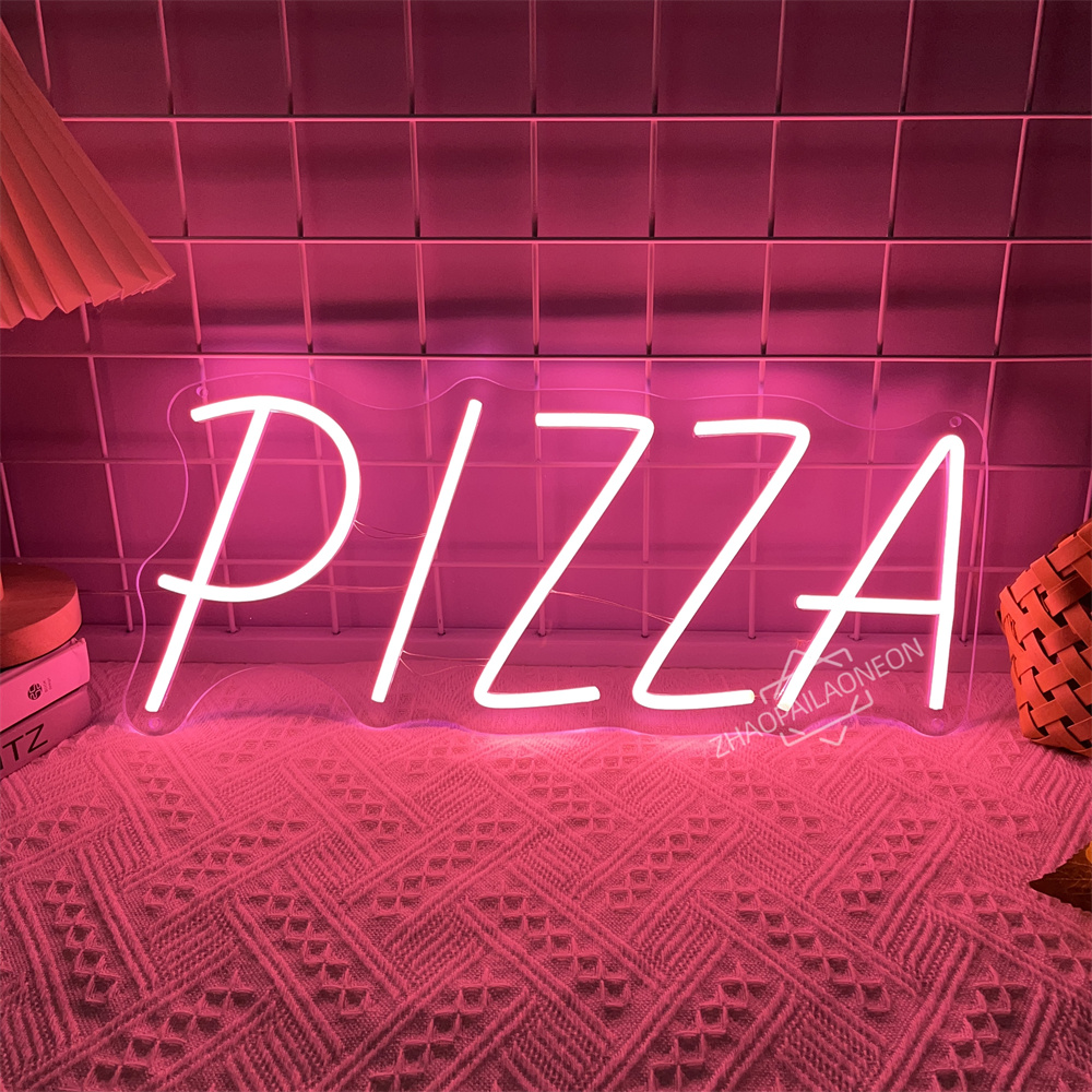 Pizza Neon Sign As Restaurant  - Home Decor Nearby ulasan dan harga