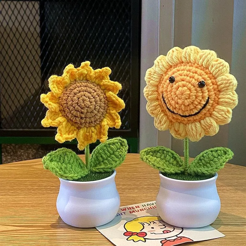 Finished Handmade Woven Lily o - Yarn Home Decor ulasan dan harga