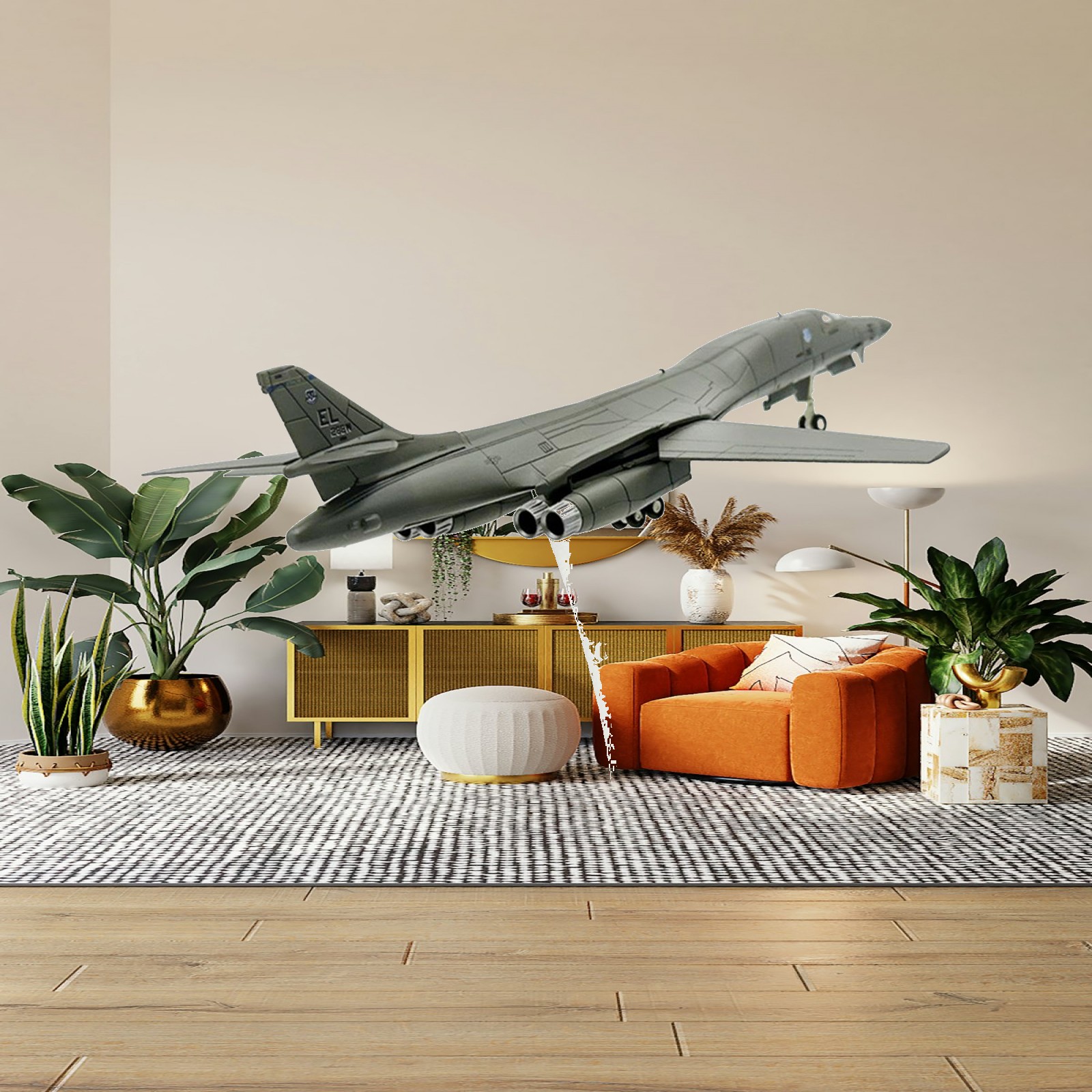 1/200 USA B-1B Bomber Adults G - Home Decor Usa ulasan dan harga