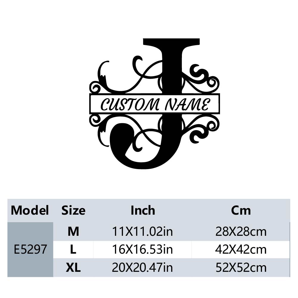 1PC Fashion Letter J Custom Na - Home Decor Wall Stickers ulasan dan harga