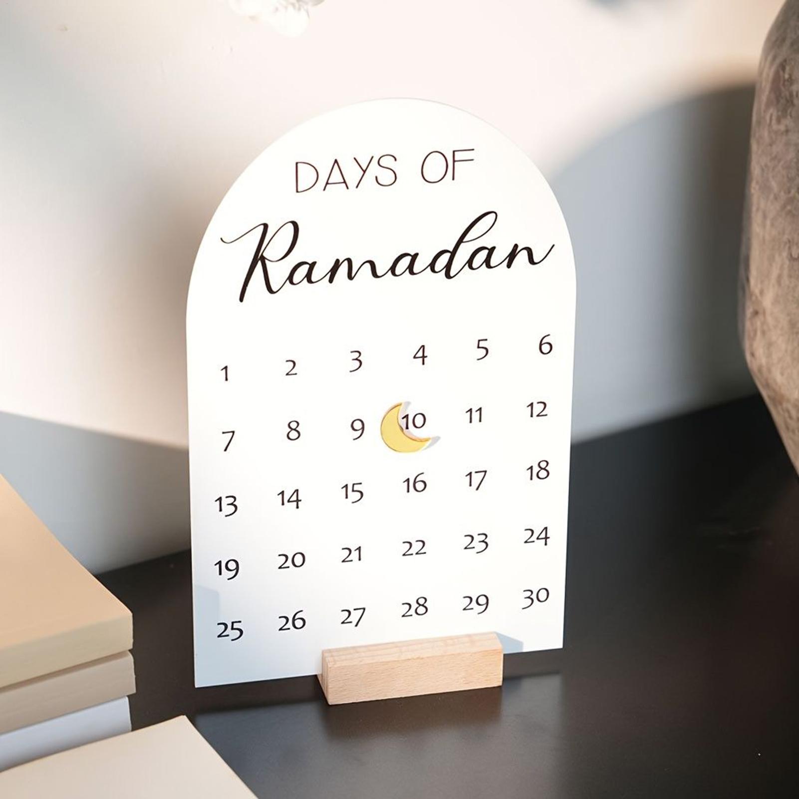 Ramadan Countdown Calendar Eid - Home Decor Ramadan ulasan dan harga