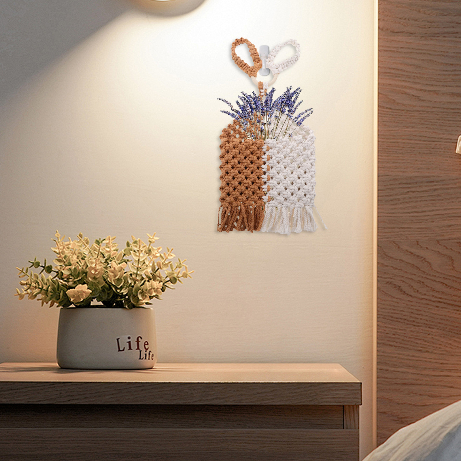Cotton Handwoven Macrame Wall  - Macrame Wall Hanging ulasan dan harga